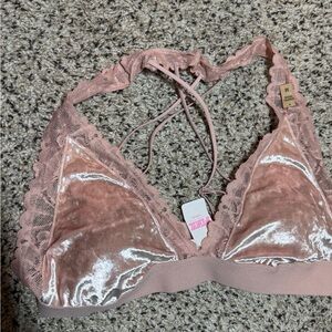 PINK Victoria's Secret Pink Velvet Bralette Intimates